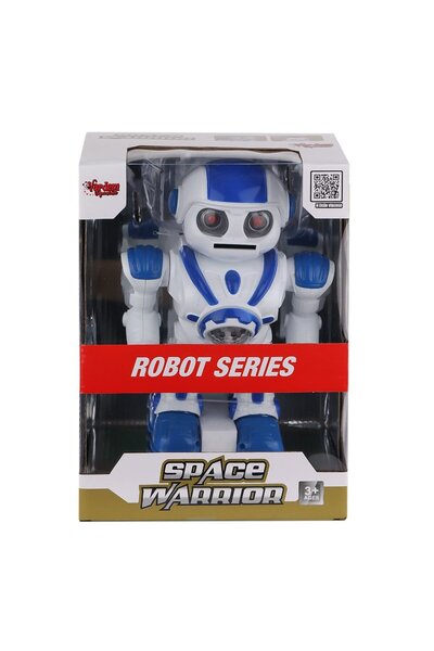 VARDEM OYUNCAK DF-6022 Işıklı ve Müzikli Disk Atan Uzay Savaşçısı Robot