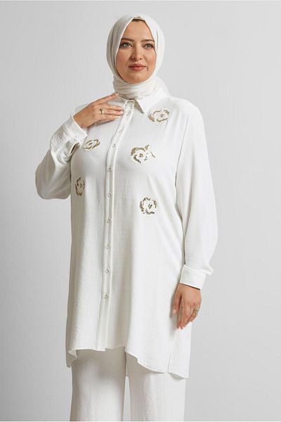 Alvina Pul Sequined Aerobin Tunic 20710