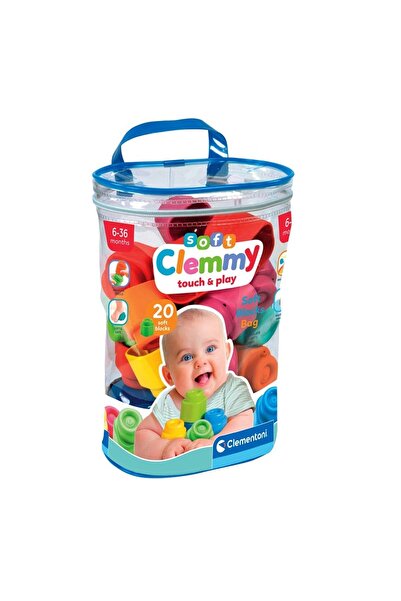 BYCEGU 17877 Soft Clemmy - Soft Block Bag 20 Pieces 6-36 Months