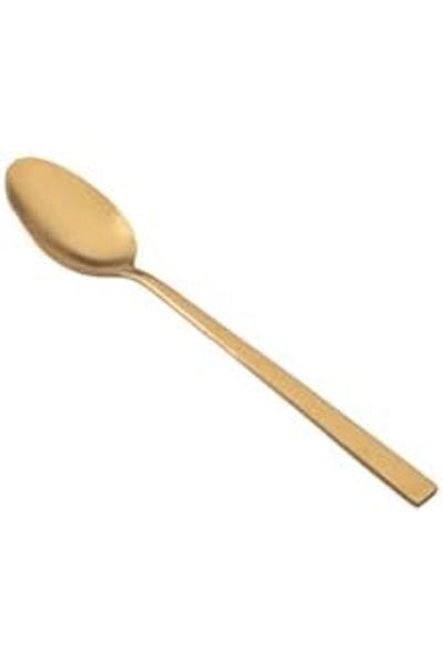 STOREMAX Sellbuystore Quantum Mat Gold Tea Spoon 11 cm 6 Pcs 1053513