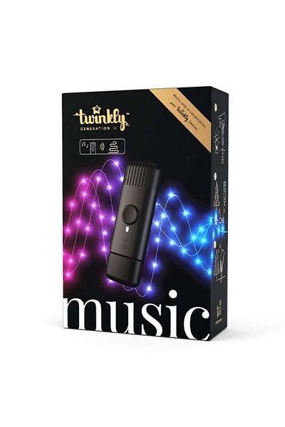 Twinkly Dispozitiv muzica USB, Twinkly, Compatibil cu toate produsele Twinkly de a doua generatie (GEN II),