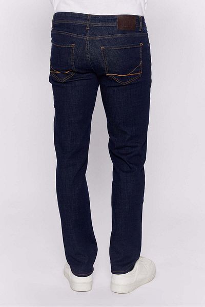 Galvanni Men's Navy Blue Jean - Mikyat Navy