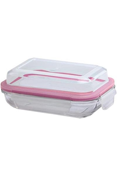 STOREMAX Jvnnastore Glasslock Rectangular Plus Glass Storage Container 350 ml Trendyfr 646268