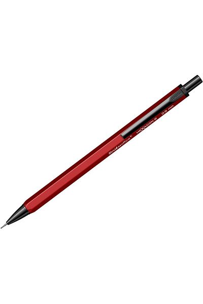 STOREMAX Ntwork Office Hexagonr Mechanical Pencil Red 0.5 mm Art 1087243