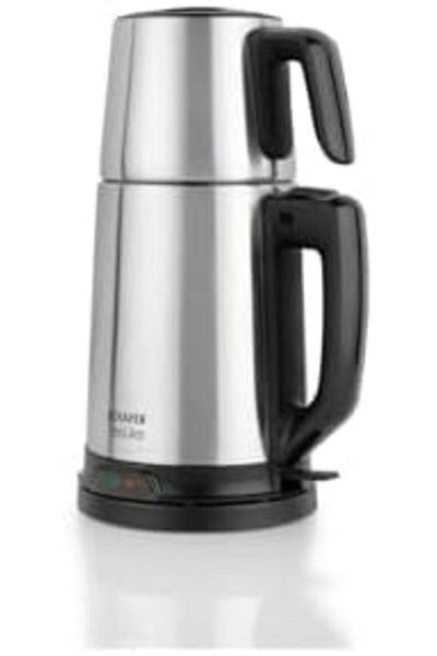 STOREMAX Ntwork Teelike Electric Tea Maker-Inox Art 1087243