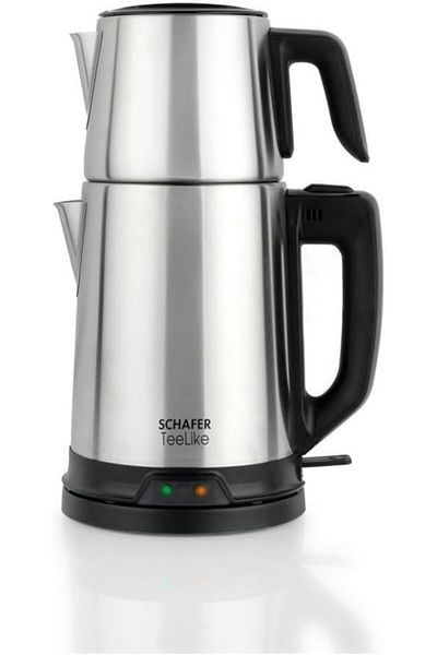 STOREMAX Ntwork Teelike Electric Tea Maker-Inox Art 1087243
