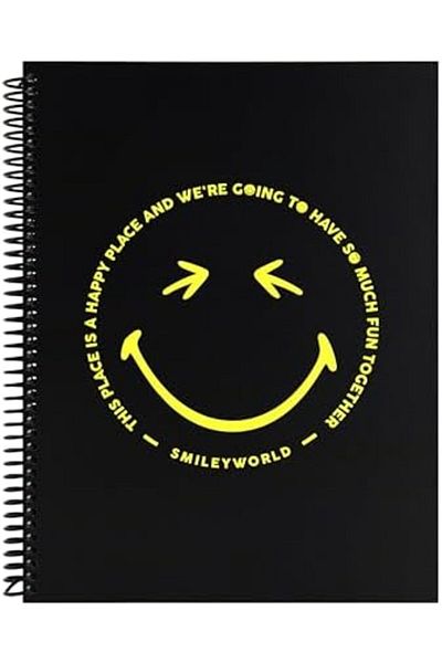STOREMAX Jvnnastore Smiley 18,5X25,5 100 Sheets Checkered (Hard Cover) Trendyfr 646268