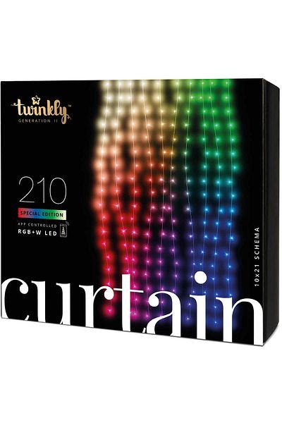 Twinkly Cortina led Twinkly Curtain 210 LED RGB+W 2,1 m