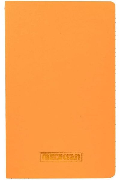STOREMAX Jvnnastore Karina Neon Series, A4 80 Sheets Checkered Pp Cover Spiral Notebook, Orange Trendyfr 646