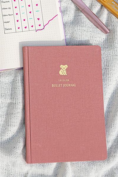 STOREMAX Sellbuystore Color 17X24 Linen Dotted Bullet Journal Notebook Koala 1053513