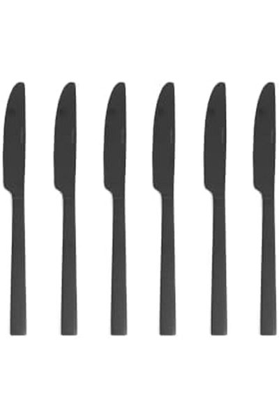 STOREMAX Sellbuystore Quantum Mat Black Sweet Blade 19 cm 6 Pieces 1053513