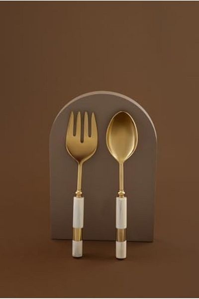 STOREMAX Jvnnastore Lindo 2-Piece Salad Serving Set Trendyfr 646268