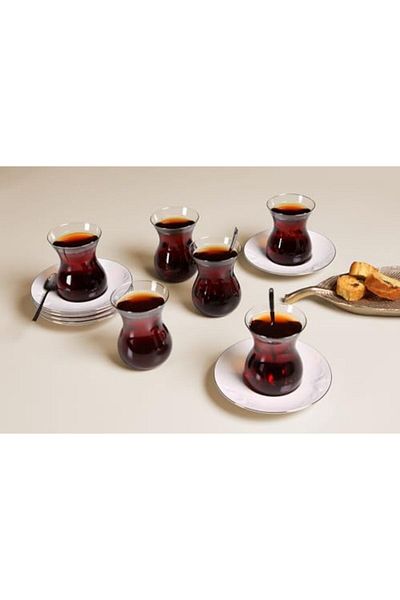 STOREMAX Ntwork Suzanne Gold Gilding Tea Set for 6 Art 1087243