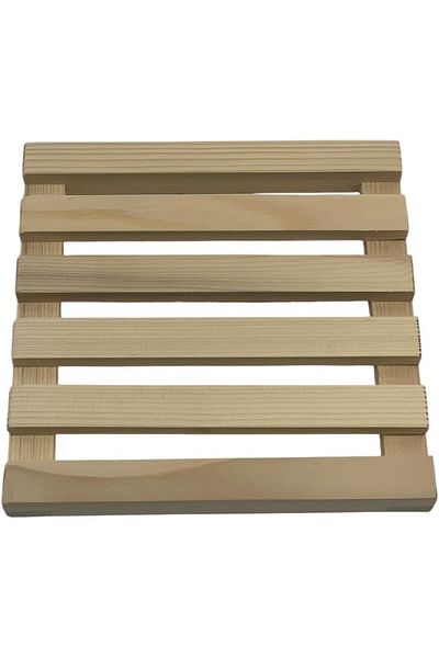 STOREMAX Ntwork Pot Pan Teapot Base Fir Natural Wood Trivet for Tables Art 1087243