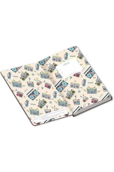 STOREMAX Jvnnastore Color Motto Notebook Plain 17X24 cm Forever 2000's Trendyfr 646268