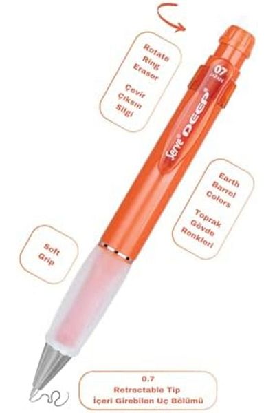 yenibagshop Lvnmblya Deep Klm & Grip& Duster Set with Refill 07mm Tile Shop Deesing 224120