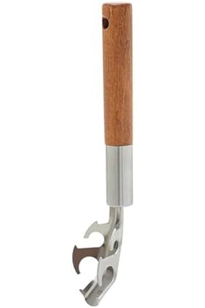 STOREMAX Sellbuystore Concept Handy Wooden Handle Pasta Tongs 1053513