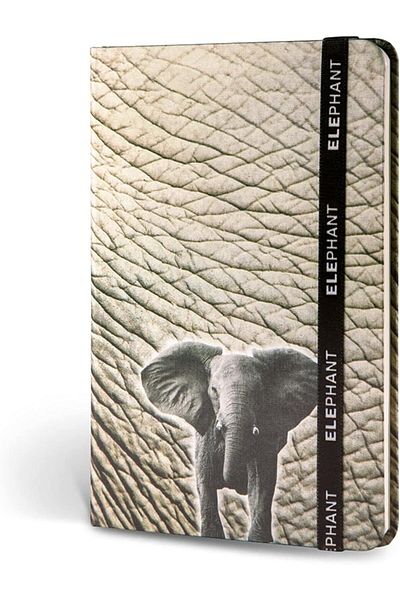 STOREMAX Jvnnastore Color Fabric Notebook Lined Elastic Elephant Trendyfr 646268