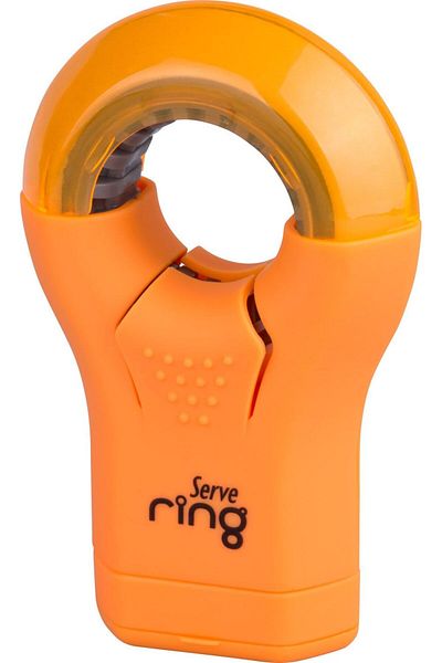 STOREMAX Muartshop Ring Silgel Pen Orange Single 871301