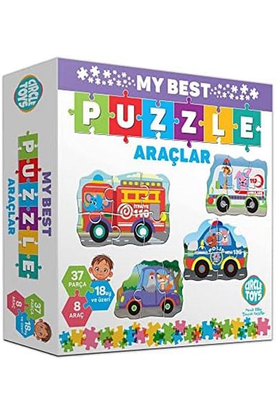 STOREMAX Jvnnastore Toys My Best Puzzle Vehicles Trendyfr 646268
