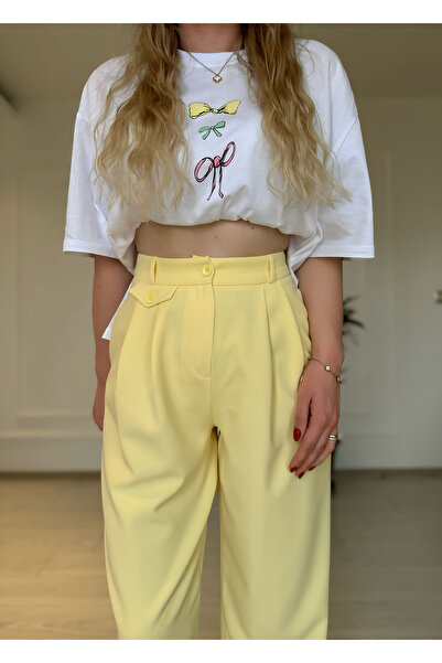 Store Pleat Detailed Trousers