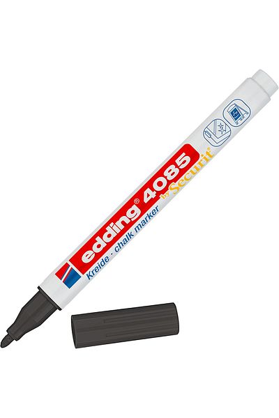 STOREMAX Svticaret 4085 Chalk Marker - Black - 1 Chalk Marker - 1-2 mm Round Tip Mhm 1053513