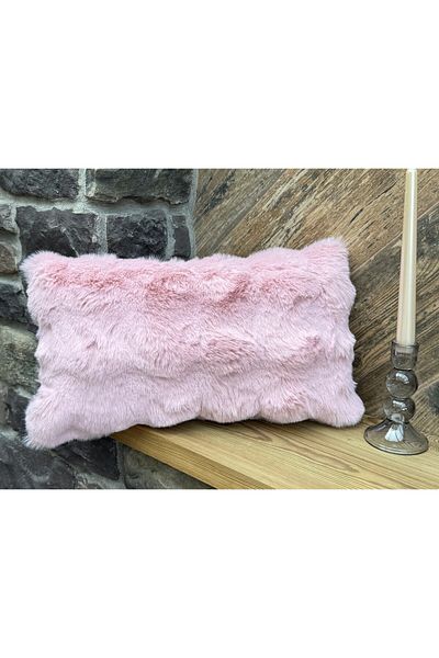 sevaradekor Plush Throw Pillow Cover Fluffy Double Sided Plush Pillow Bubble Plush Throw Pillow Rectangular