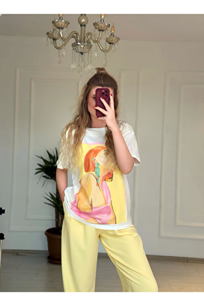 Store Kız Baskılı T-shirt