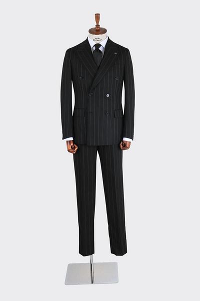 Kadir Büyükkaya Men's Double-breasted Suit-KAB1222S
