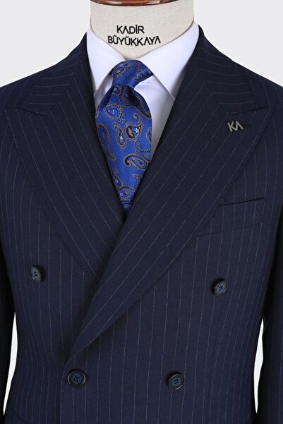Kadir Büyükkaya Kruvaze Takım Elbise-KAB1223S