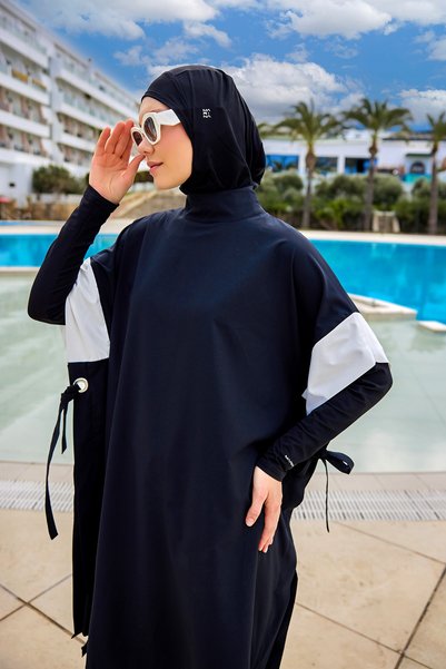 Marina Swimwear Full Covered Hijab Swimsuit Lycra Summer Swimsuit Model M2502