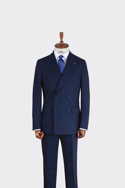 Kadir Büyükkaya Double-breasted Suit-KAB1223S