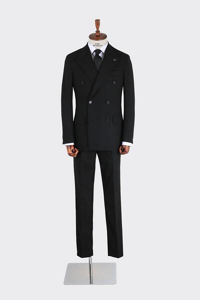 Kadir Büyükkaya Men's Double Breasted Suit-Kab1220S