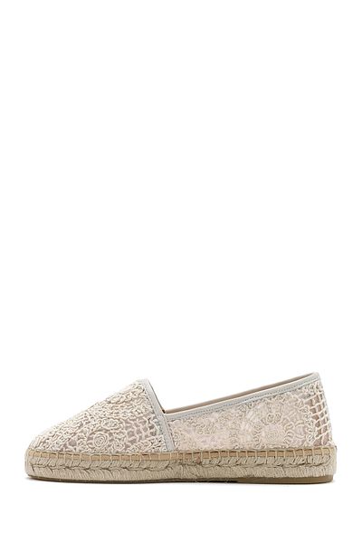 Derimod Women's Beige Fabric Espadrille 25Sfd45726F