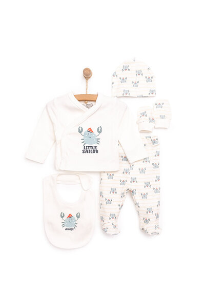 ebebek Hello Baby HelloBaby Erkek 5li Askı Hastane Çıkışı Erkek Bebek