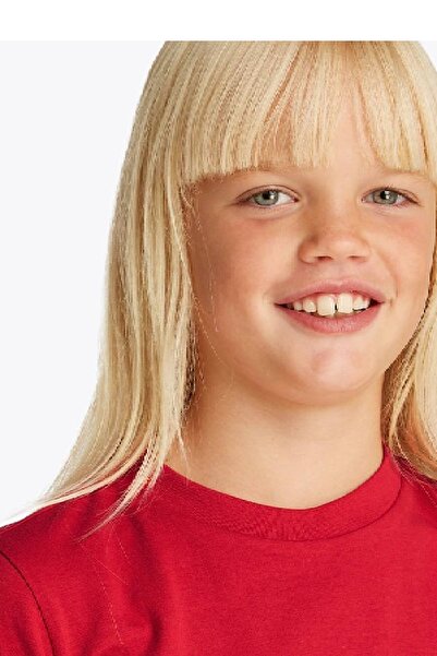 Tommy Hilfiger Kids (Deep Crim Son) Red T-Shirt Xu0Xu00109 Xnl