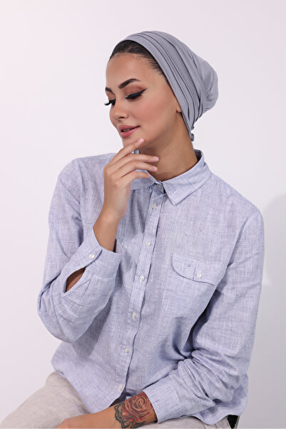 HIJAB VIP توربان قطعتين دبل سترتش - طقطق