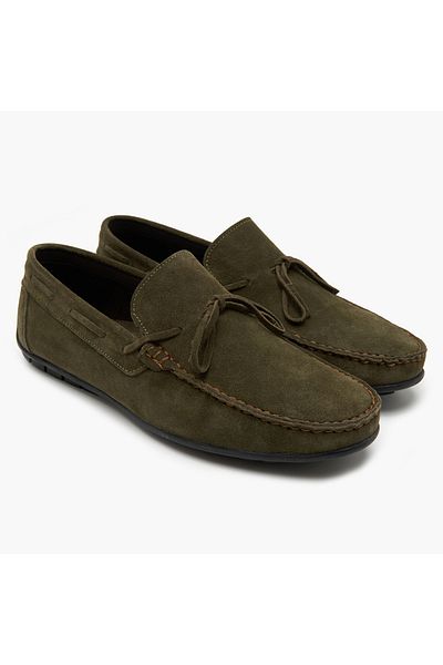 Desa Ανδρικό Suede Loafer Daron Khaki
