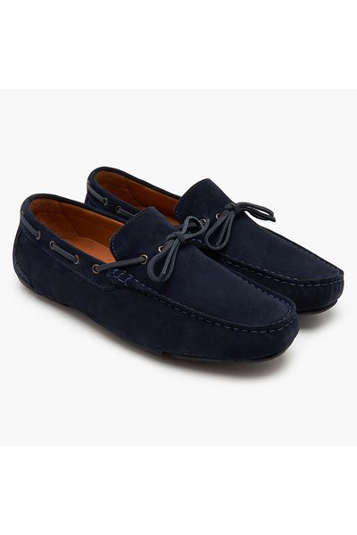 Desa Ανδρικό σουέντ Loafer Connor Navy Blue