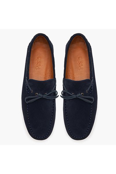 Desa Ανδρικό σουέντ Loafer Connor Navy Blue