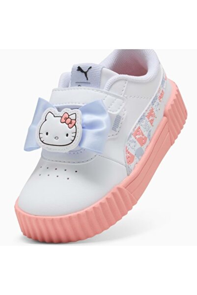 Puma 401421-01 Carina 3.0 Hello Kitty V Inf Ortopedik Bebek Spor Ayakkabı BEYAZ