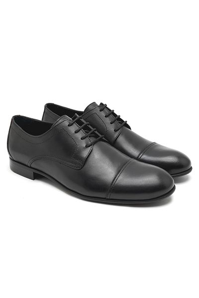 Desa Ανδρικά δερμάτινα casual παπούτσια Carillo Black