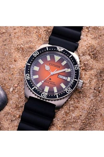 Citizen ساعة يد رجالية أوتوماتيكية Ny0120-01z