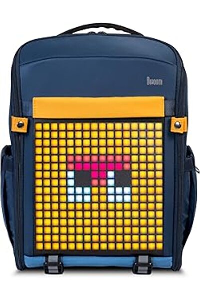 DIVOOM Backpack S Mavi Ledli Ekran App Kontrollü Akıllı Sırt Çantası