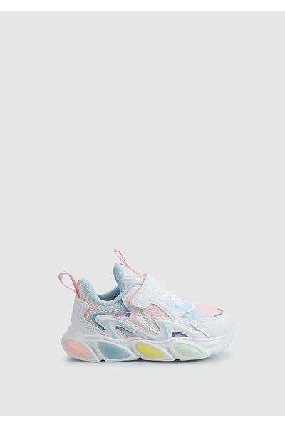 pepino Tenis pentru fete alb-roz