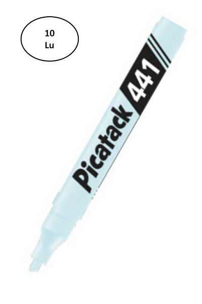 Mu Art Picatack 441 Highlighter Marker Pen Pastel Green 10'Lu