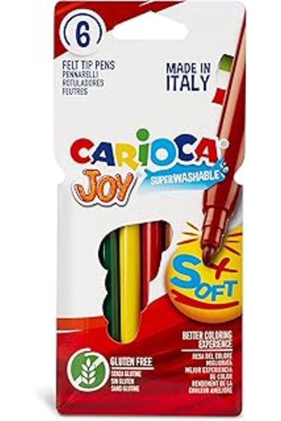 carioca أقلام خطاطة - أبيض