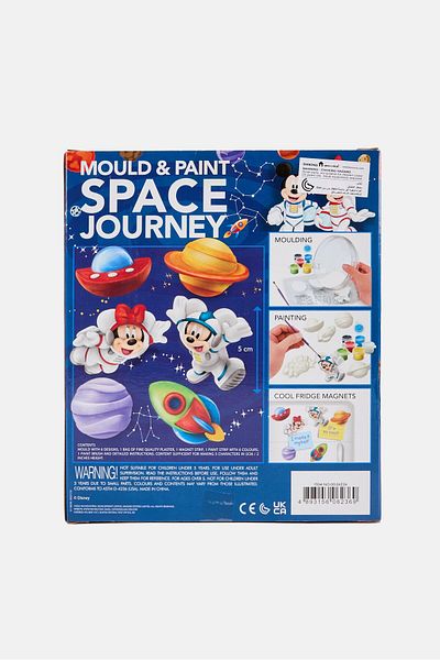 Disney Mickey And Friends Mould And Paint Space Journey