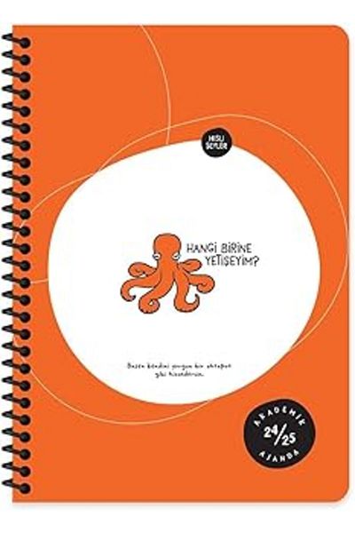 STOREMAX Hisli şeyler a5 spiral academic agenda - which one should i catch up with