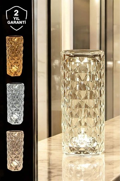 teknotrust Preminium Touch Crystal Night Light Gift